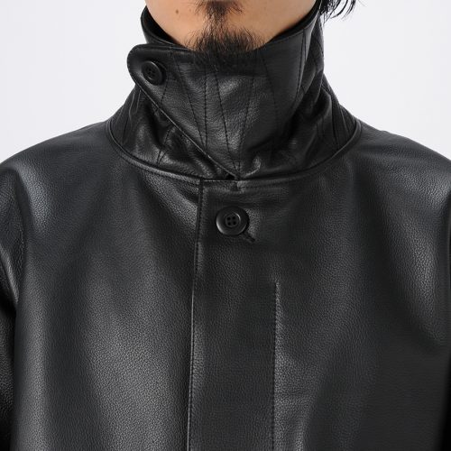 tac:tac 2019AW collection [ Asymmetry Collar Leather Jacket ...
