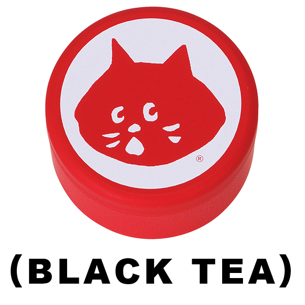 にゃー お茶缶 BLACK